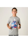 CAMISETA NIKE SPORTSWEAR INFANTIL - Cinza CAMISETA NIKE SPORTSWEAR INFANTIL - Cinza