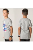 CAMISETA NIKE SPORTSWEAR INFANTIL - Cinza CAMISETA NIKE SPORTSWEAR INFANTIL - Cinza