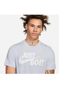 CAMISETA NIKE SPORTSWEAR JUST DO IT MASCULINA - Azul celeste/branco CAMISETA NIKE SPORTSWEAR JUST DO IT MASCULINA - Azul celeste/branco