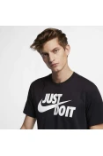 CAMISETA NIKE SPORTSWEAR JUST DO IT MASCULINA - Preto/branco CAMISETA NIKE SPORTSWEAR JUST DO IT MASCULINA - Preto/branco