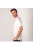 CAMISETA NIKE SPORTSWEAR REMIX 2 MASCULINA - Bege