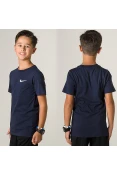 CAMISETA NIKE SPORTSWEAR SWOOSH INFANTIL - Marinho CAMISETA NIKE SPORTSWEAR SWOOSH INFANTIL - Marinho
