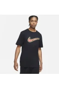 CAMISETA NIKE SWOOSH SS TEE MASCULINA - Preto