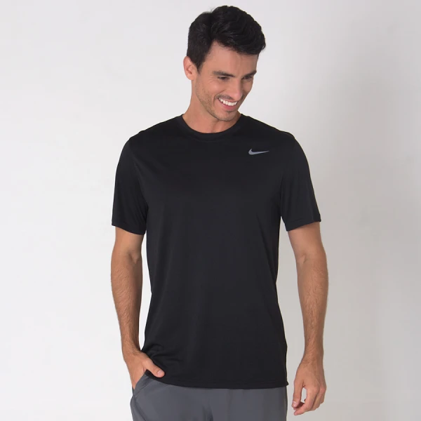 CAMISETA NIKE TEAM LEGEND CREW TRAINING MASCULINA - Preto
