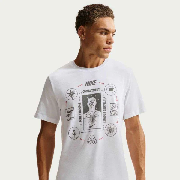 CAMISETA NIKE TRAIN MIND MASCULINA - Branco
