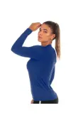 CAMISETA POKER TERMICA SKIN NEW M/L FEMININA - Azul CAMISETA POKER TERMICA SKIN NEW M/L FEMININA - Azul