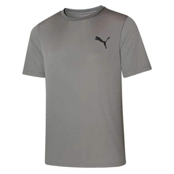 CAMISETA PUMA ACTIVE SMALL LOGO MASCULINA - Cinza