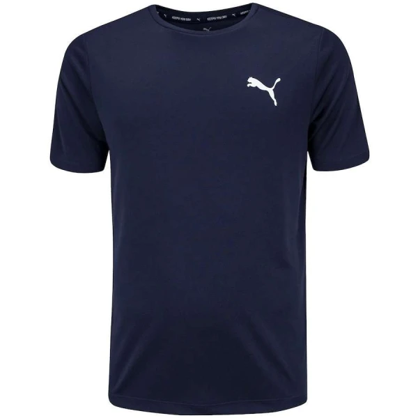 CAMISETA PUMA ACTIVE SMALL LOGO MASCULINA - Marinho