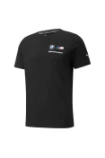 CAMISETA PUMA BMW MOTORSPORTS ESSENTIALS SMALL LOGO MASCULINA - Preto