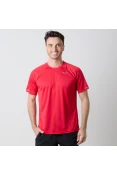 CAMISETA PUMA CORE RUN S/S TEE MASCULINA - Vermelho