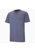 CAMISETA PUMA DE TREINO HEATHER CAT MASCULINA - Azul