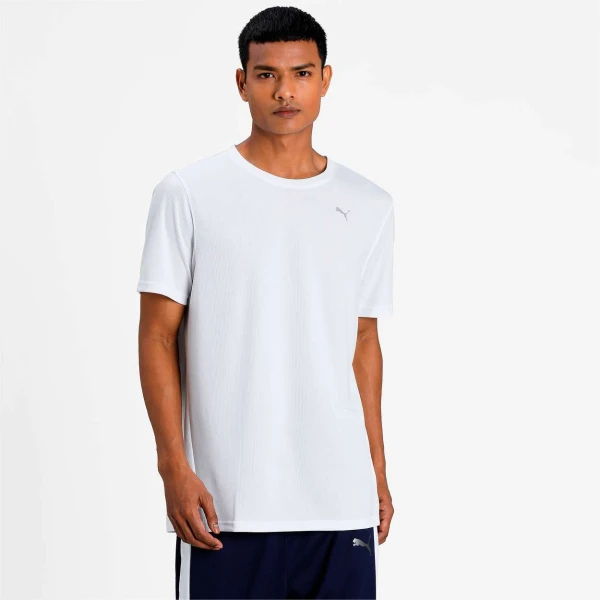 CAMISETA PUMA DE TREINO MASCULINA - Branco