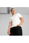 CAMISETA PUMA ESS ELEVATED TEE MASCULINA - Branco CAMISETA PUMA ESS ELEVATED TEE MASCULINA - Branco