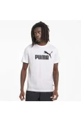 CAMISETA PUMA ESS LOGO TEE MASCULINA - Branco