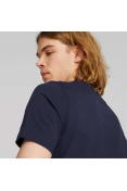 CAMISETA PUMA ESSENTIALS+ 2 COLOUR LOGO MASCULINA - Marinho CAMISETA PUMA ESSENTIALS+ 2 COLOUR LOGO MASCULINA - Marinho