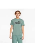 CAMISETA PUMA ESSENTIALS HEATHER MASCULINA - Verde