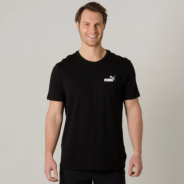 CAMISETA PUMA ESSENTIALS MASCULINA - Preto