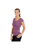 CAMISETA PUMA HEATHER CAT TEE W FEMININA - Bordo/cinza CAMISETA PUMA HEATHER CAT TEE W FEMININA - Bordo/cinza
