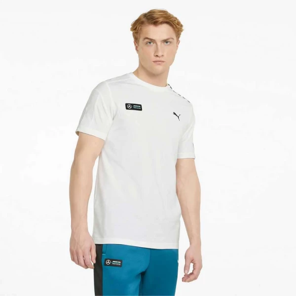CAMISETA PUMA MERCEDES F1 T7 MASCULINA - Branco