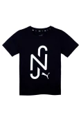 CAMISETA PUMA NEYMAR JR CASUALS TEE INFANTIL - Preto CAMISETA PUMA NEYMAR JR CASUALS TEE INFANTIL - Preto