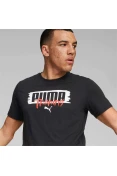CAMISETA PUMA PERFORMANCE GRAPHIC SS MASCULINA - Preto CAMISETA PUMA PERFORMANCE GRAPHIC SS MASCULINA - Preto