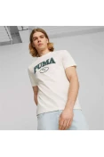 CAMISETA PUMA PUMA SQUAD TEE MASCULINA - Bege