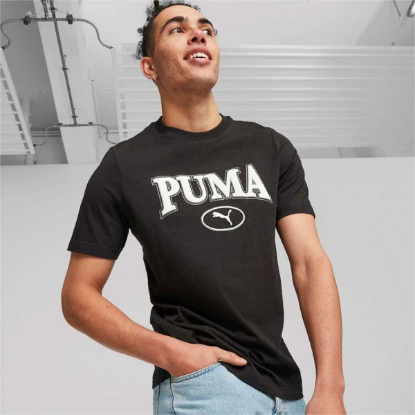 CAMISETA PUMA PUMA SQUAD TEE MASCULINA - Preto