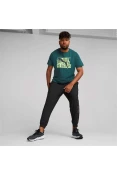 CAMISETA PUMA SLOGAN CAT TEE MASCULINA - Verde CAMISETA PUMA SLOGAN CAT TEE MASCULINA - Verde