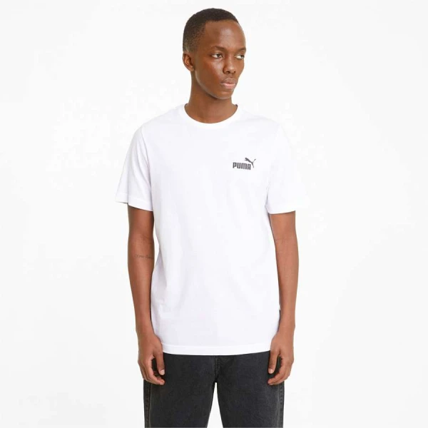 CAMISETA PUMA SMALL LOGO TEE MASCULINA - Branco