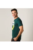 CAMISETA PUMA SP EXECUTION MASCULINA - Verde CAMISETA PUMA SP EXECUTION MASCULINA - Verde