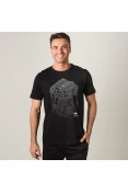 CAMISETA PUMA WAVES GRAPHIC MASCULINA - Preto CAMISETA PUMA WAVES GRAPHIC MASCULINA - Preto