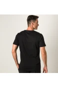 CAMISETA PUMA WAVES GRAPHIC MASCULINA - Preto CAMISETA PUMA WAVES GRAPHIC MASCULINA - Preto