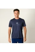 CAMISETA SPEEDO BASIC INTERLOCK UV50 MASCULINA - Marinho CAMISETA SPEEDO BASIC INTERLOCK UV50 MASCULINA - Marinho