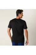 CAMISETA SPEEDO BASIC INTERLOCK UV50 MASCULINA - Preto CAMISETA SPEEDO BASIC INTERLOCK UV50 MASCULINA - Preto