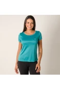 CAMISETA SPEEDO INTERLOCK UV50 FEMININA - Verde