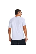 CAMISETA UNDER ARMOUR BASKETBALL PHOTO MASCULINA - Branco CAMISETA UNDER ARMOUR BASKETBALL PHOTO MASCULINA - Branco