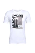 CAMISETA UNDER ARMOUR BASKETBALL PHOTO MASCULINA - Branco CAMISETA UNDER ARMOUR BASKETBALL PHOTO MASCULINA - Branco