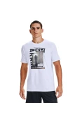 CAMISETA UNDER ARMOUR BASKETBALL PHOTO MASCULINA - Branco CAMISETA UNDER ARMOUR BASKETBALL PHOTO MASCULINA - Branco