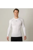 CAMISETA UNDER ARMOUR COMPRESSÃO HG MASCULINA - Branco CAMISETA UNDER ARMOUR COMPRESSÃO HG MASCULINA - Branco