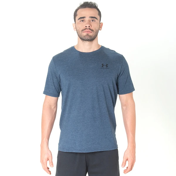 CAMISETA UNDER ARMOUR LEFT CHEST MASCULINA - Marinho