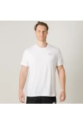 CAMISETA UNDER ARMOUR LEFT CHEST SS MASCULINA - Branco