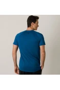 CAMISETA UNDER ARMOUR MK1 SS MASCULINA - Azul