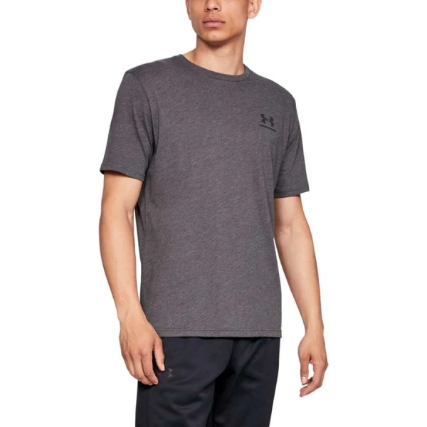 CAMISETA UNDER ARMOUR SPORTSTY LEFT MASCULINA - Chumbo