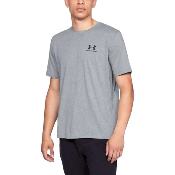 CAMISETA UNDER ARMOUR SPORTSTY LEFT MASCULINA - Cinza