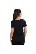 CAMISETA UNDER ARMOUR STREAKER SHIRT SLEEVE FEMININA - Preto CAMISETA UNDER ARMOUR STREAKER SHIRT SLEEVE FEMININA - Preto