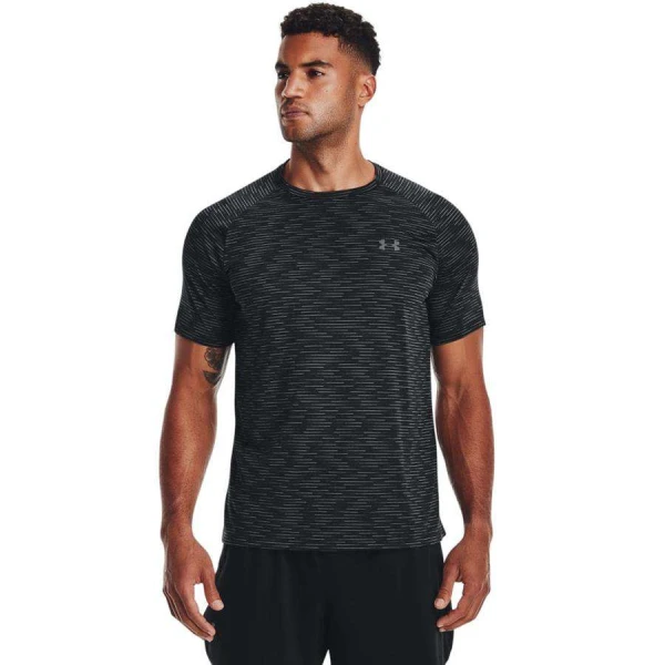 CAMISETA UNDER ARMOUR TECH 2.0 DASH MASCULINA - Preto