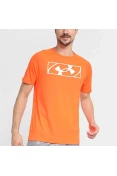 CAMISETA UNDER ARMOUR TECH 2.0 TILT MASCULINA - Laranja