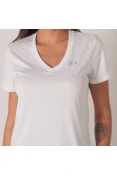 CAMISETA UNDER ARMOUR TECH FEMININA - Branco CAMISETA UNDER ARMOUR TECH FEMININA - Branco