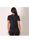 CAMISETA UNDER ARMOUR TECH FEMININA - Preto CAMISETA UNDER ARMOUR TECH FEMININA - Preto