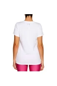 CAMISETA UNDER ARMOUR TECH SSC SOLID FEMININA - Branco CAMISETA UNDER ARMOUR TECH SSC SOLID FEMININA - Branco